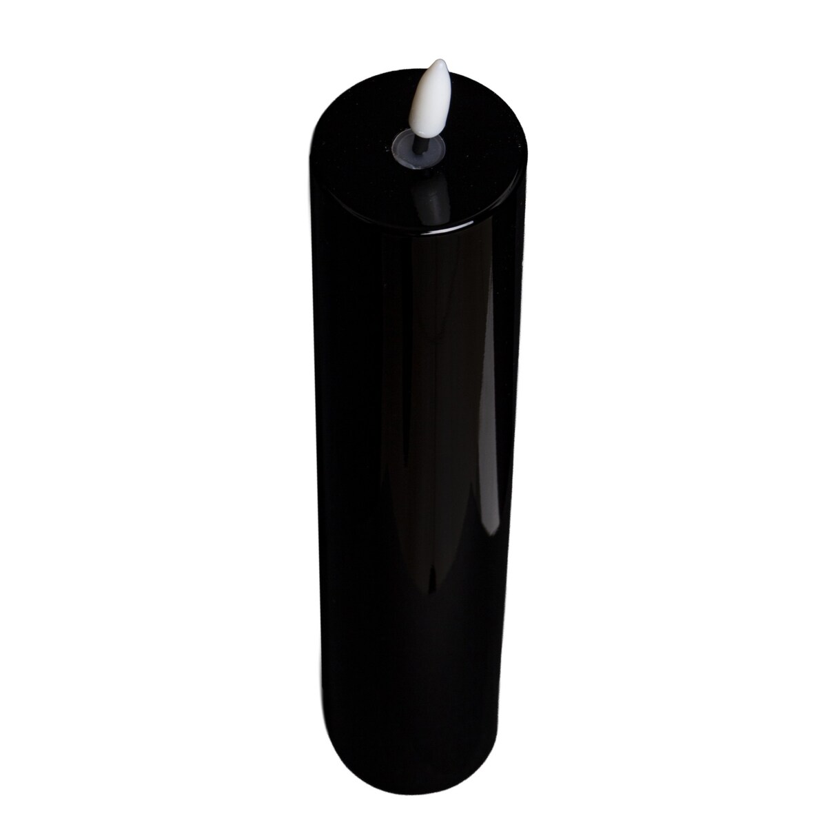 Świeca LED z tworzywa sztucznego TIMER 29x5x5 cm MOMBATTI-2 czarna medium
