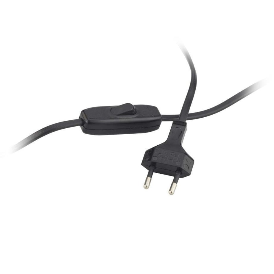 Lampka nocna na biurko lampa biurkowa druciana LED z abażurem walec LANA