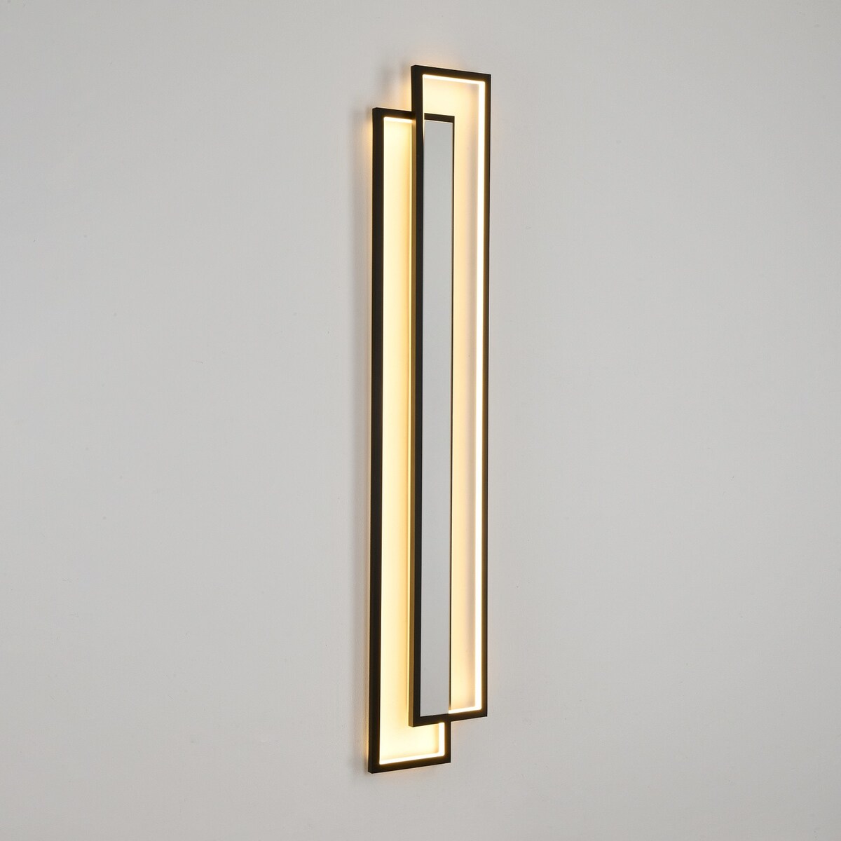 Lampa ścienna SYMMETRY-160 LED czarna 160 cm