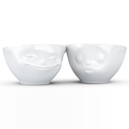 Zestaw 2 miseczek 200 ml Kissing & Grinning