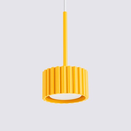 Lampa wisząca AURA 1 żółta Gx53
