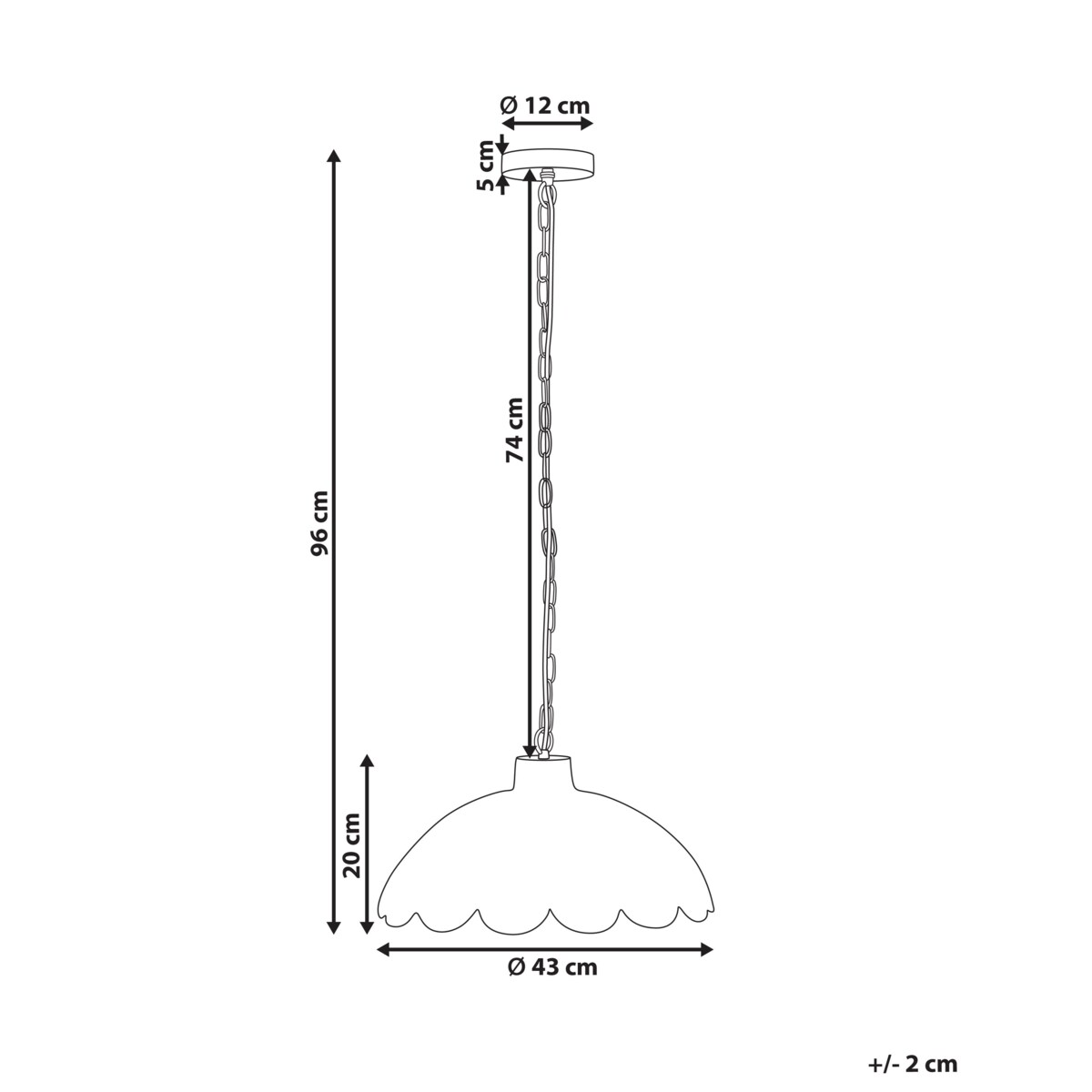 Lampa wisząca KUKULE Rattan Naturalny