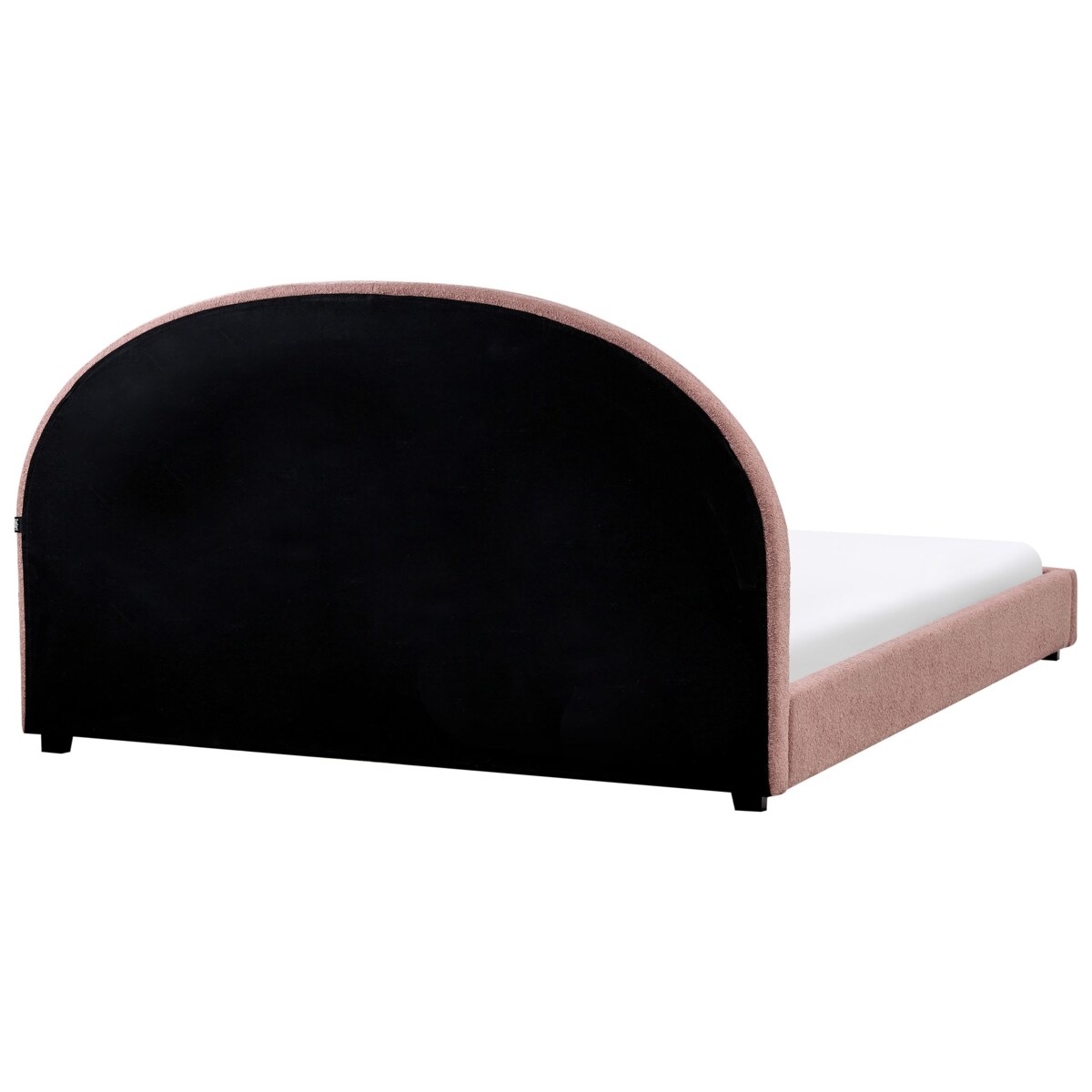 Łóżko wodne Boucle VAUCLUSE 180 x 200 cm Pastelowy róż