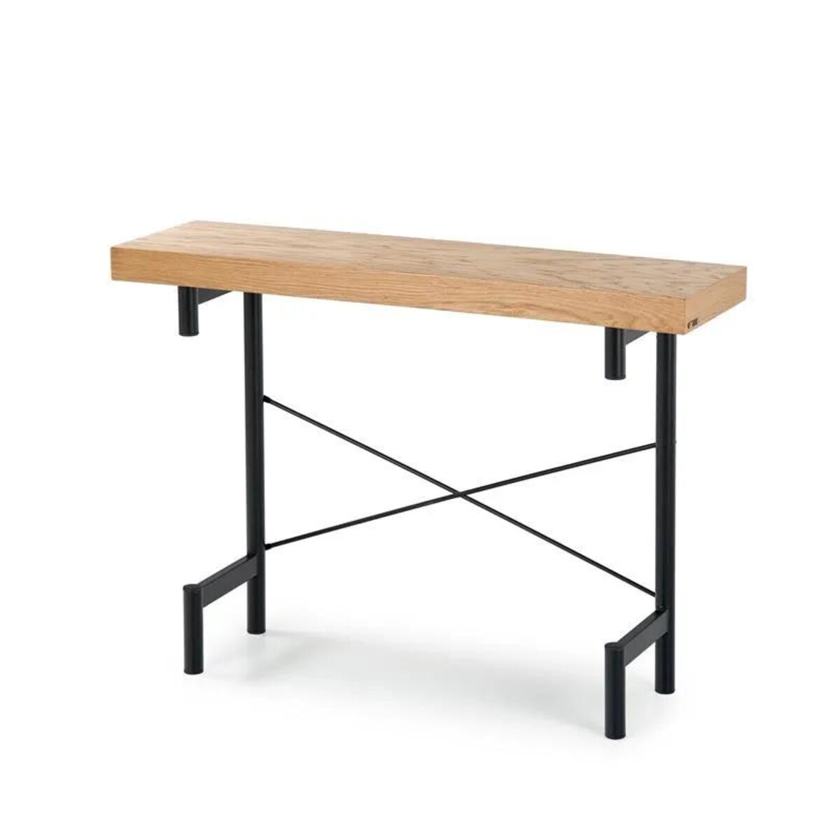 Konsola INFERNO 106x30 dąb/czarna