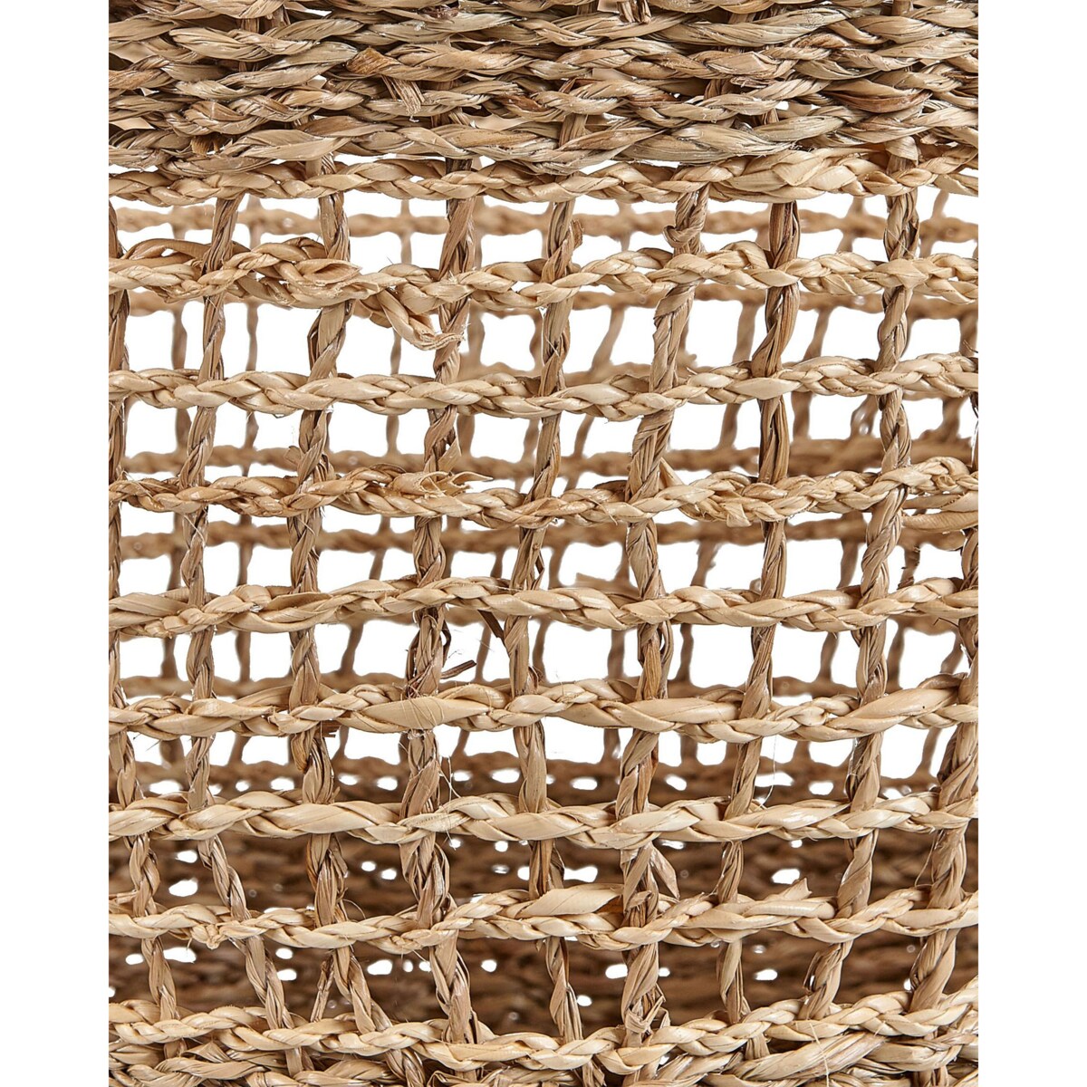 Zestaw 2 koszy z trawy morskiej naturalny AROWANA