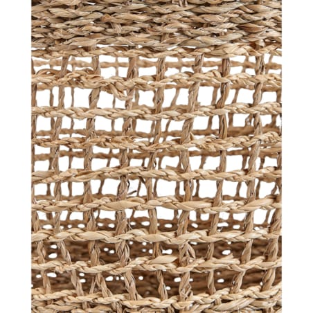 Zestaw 2 koszy z trawy morskiej naturalny AROWANA