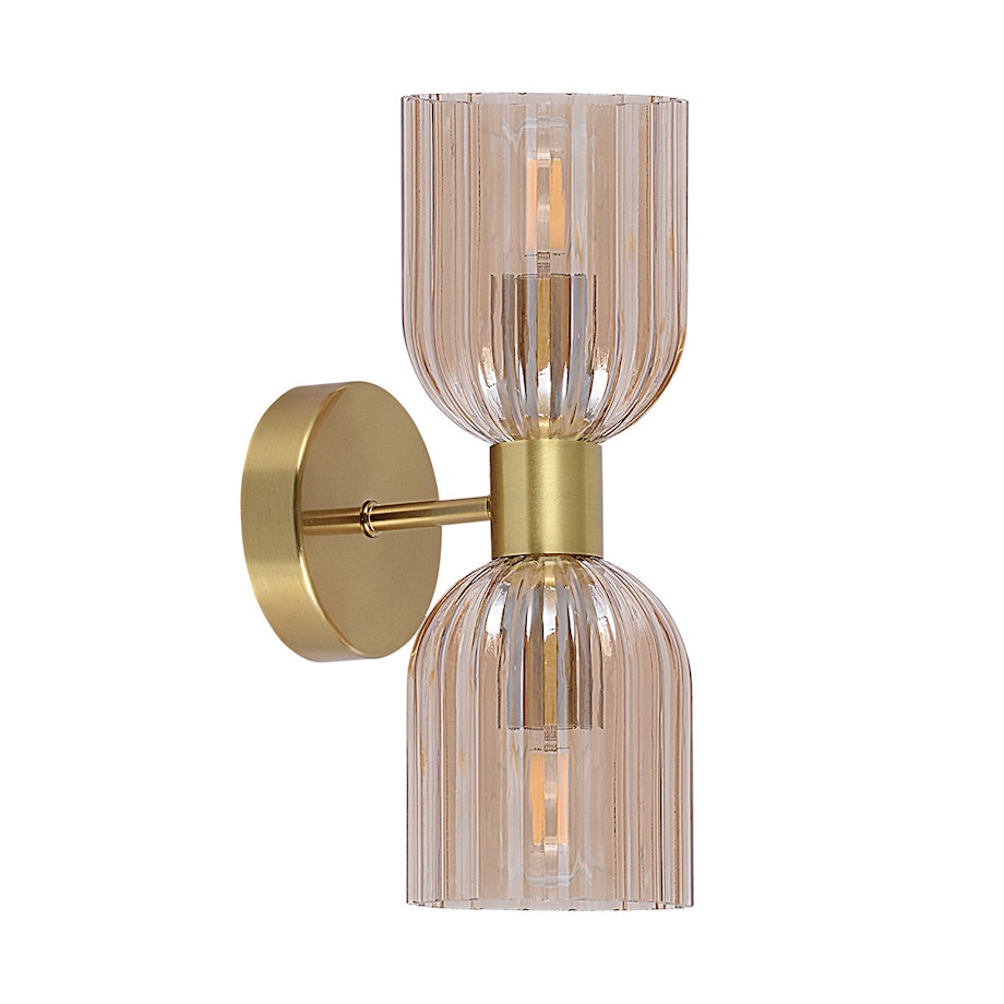 Kinkiet Light Prestige Piega złoty 2 x E14 1 szt.