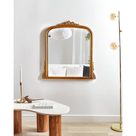 Lustro ścienne Złoty SUSSEY