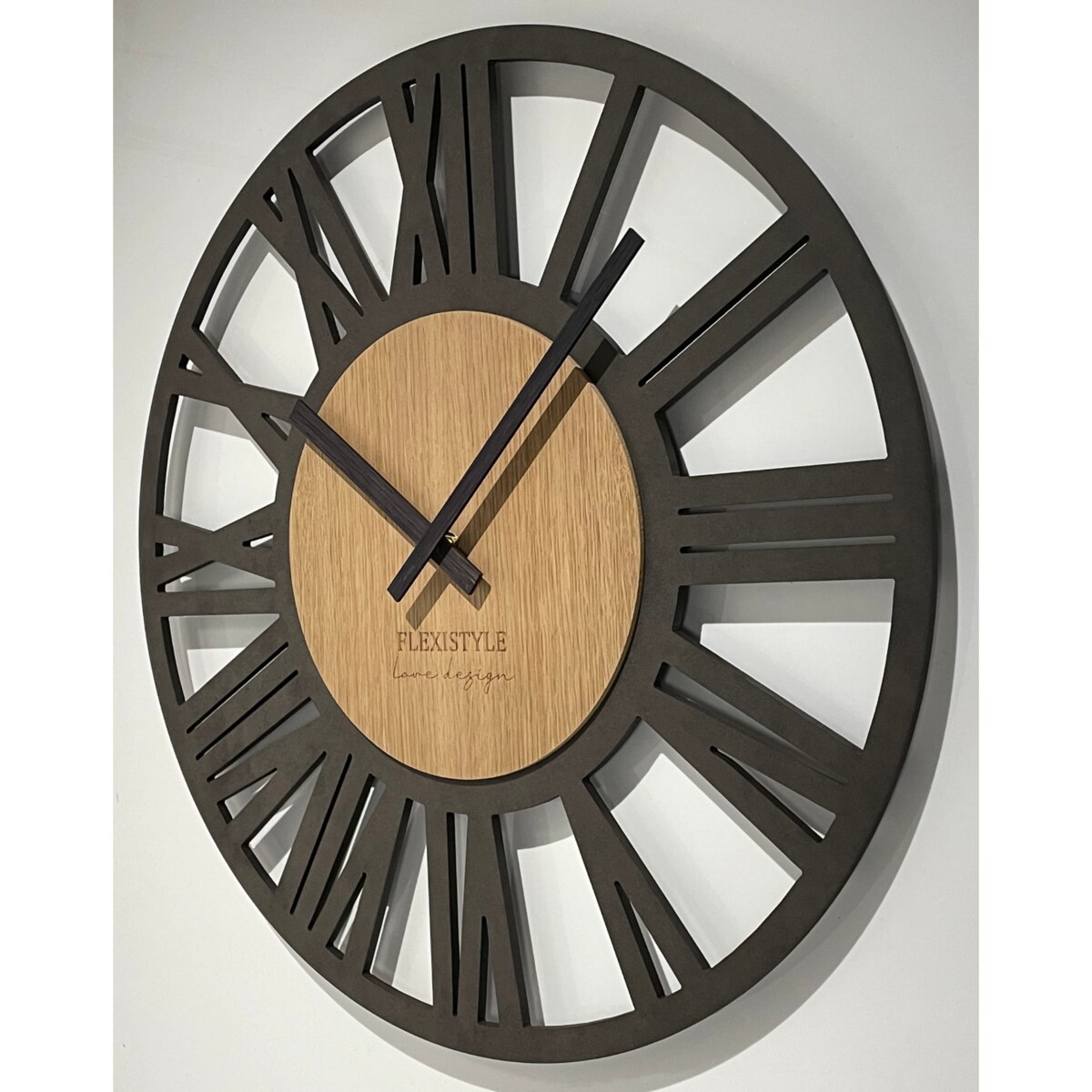 Zegar ścienny Loft Adulto 50cm czarny