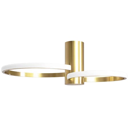 Lampa Sufitowa Wisząca App1402-Cw Złoty, Metal
