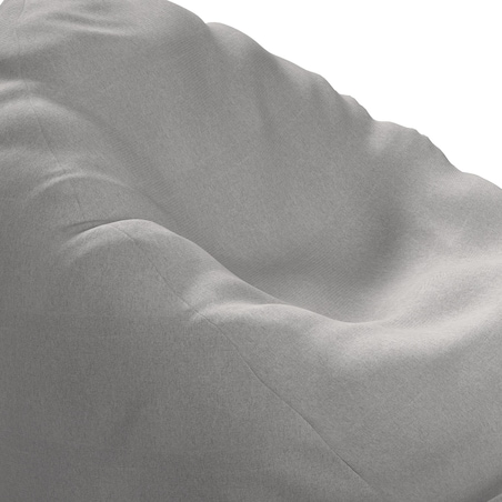 Worek do siedzenia Bowli, jasny popiel, Ø50 x 85 cm, Lollipop