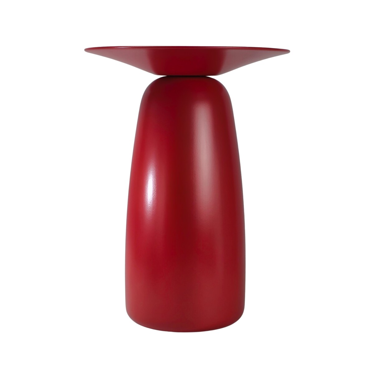 Stolik drewniany różne kolory Baobab 44, kolor bordowy