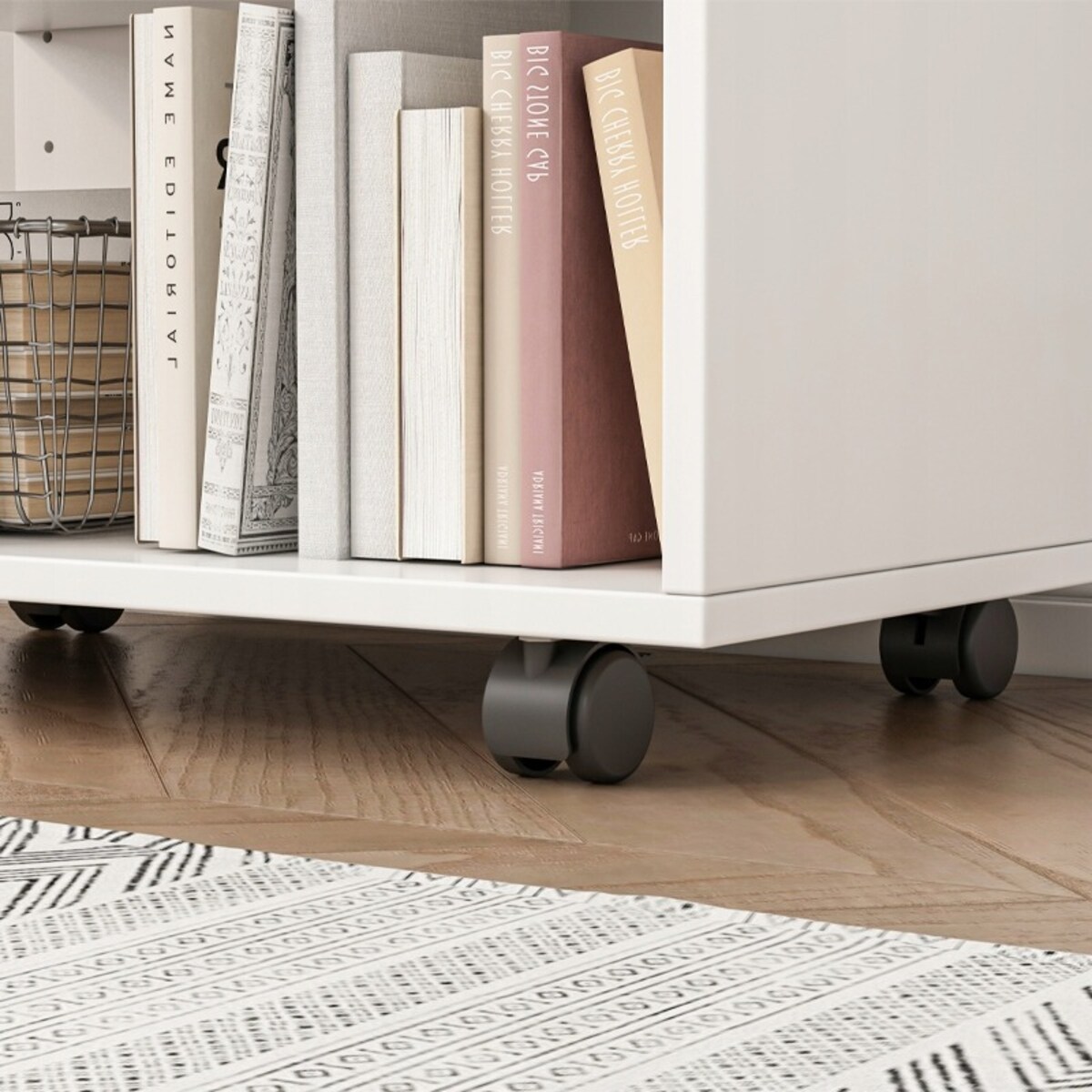 Stolik szafka stojąca stojak na drukarkę regał półka loft nowoczesna 60 cm