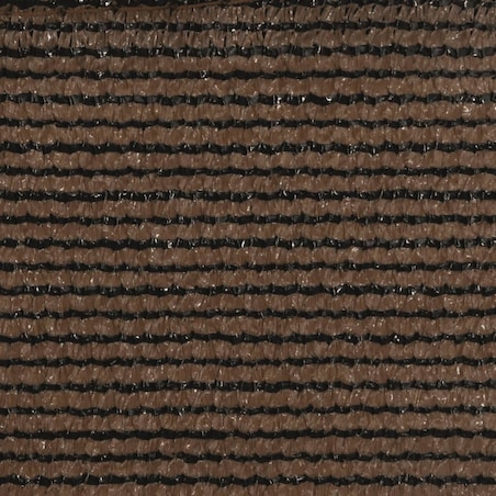 vidaXL Żagiel przeciwsłoneczny, 160 g/m², brązowy, 5x6x6 m, HDPE