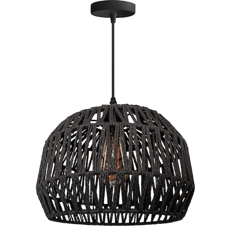Lampa Wisząca Boho APP1483-1CP Czarna