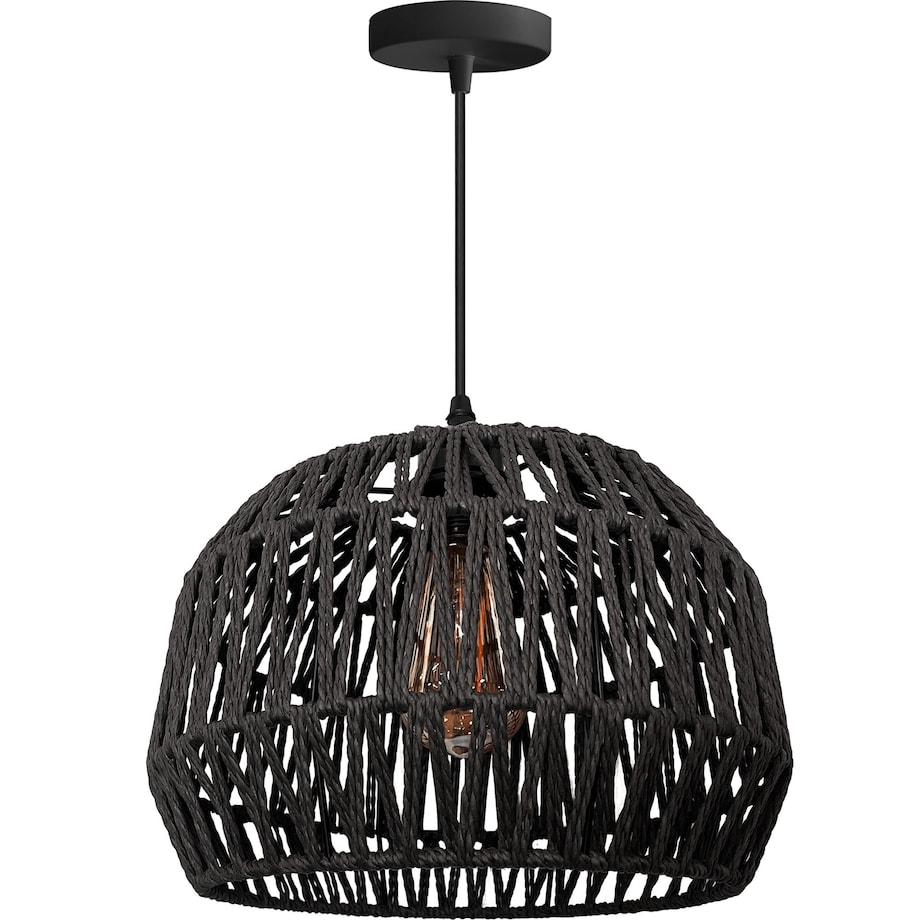 Lampa Wisząca Boho APP1483-1CP Czarna