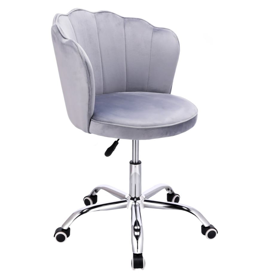 Fotel biurowy NULA obrotowy szary