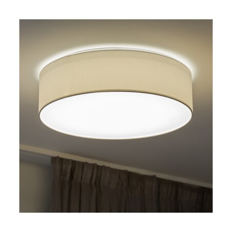 Lampa Sufitowa BRITOP Lighting 1xLED 30W Elegancka Biel, Polski producent, 1 szt.