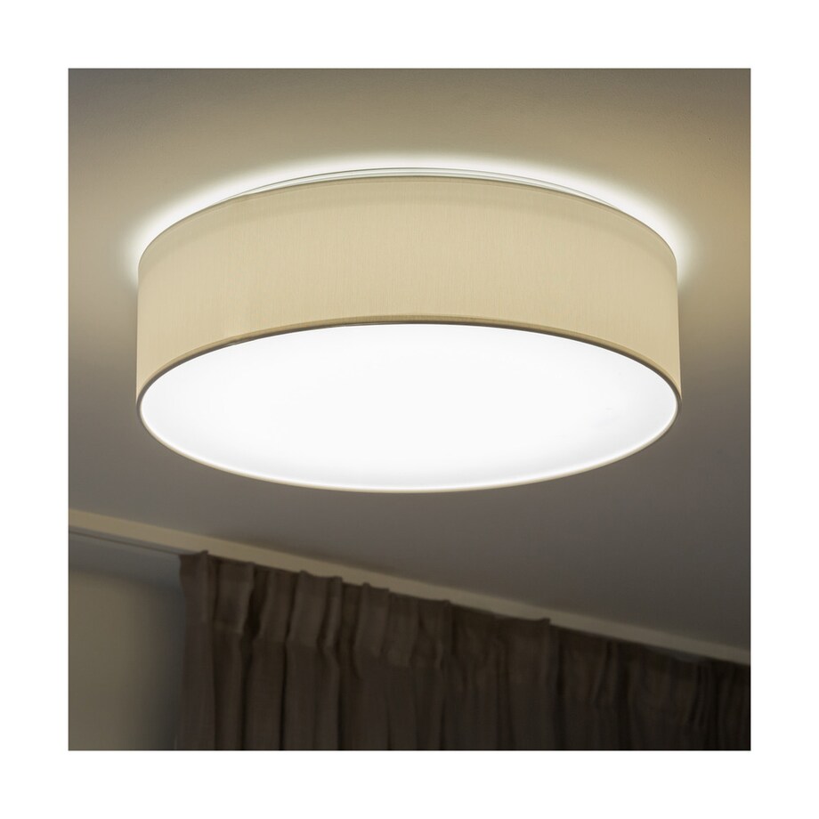 Lampa Sufitowa BRITOP Lighting 1xLED 30W Elegancka Biel, Polski producent, 1 szt.
