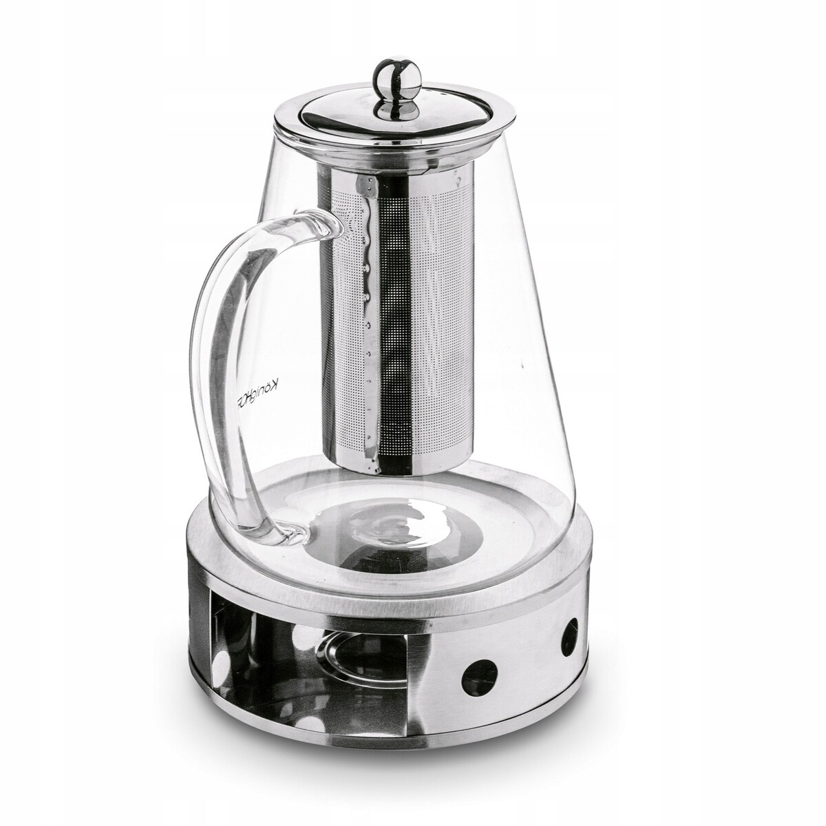 Dzbanek IMBRYK do herbaty z zaparzaczem podgrzewaczem 1,3 l na prezent mama