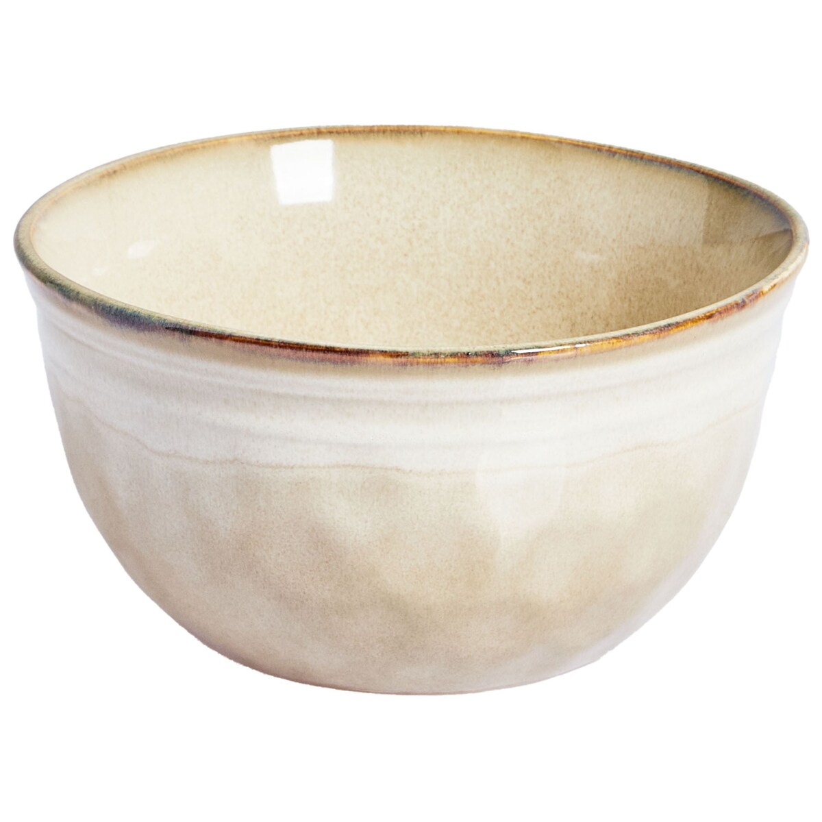 Zastawa stołowa 24-częściowa CHIVES Kamionka Jasnobeżowy