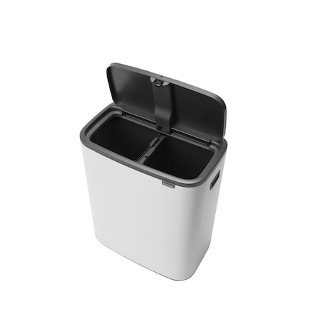 Kosz na śmieci Touch Bin Bo 2x30L biały 221408