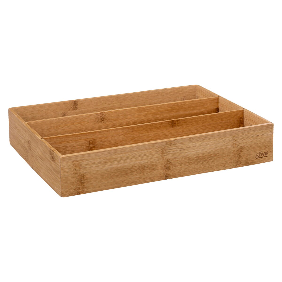 Organizer na sztućce BAMBOO, 3 przegrody