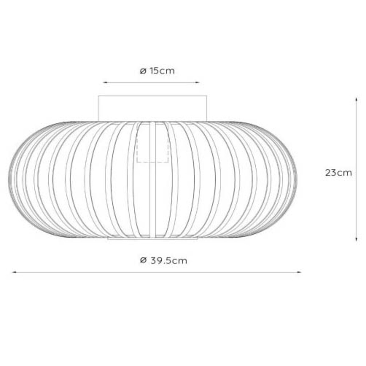 Druciana lampa sufitowa Manuela 78174/40/30 czarna do sypialni