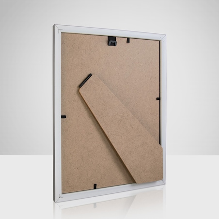 Ramka srebro, 15x21 cm, ramka na zdjęcie, Knor - srebrne ramki do zdjęć i plakatów glamour