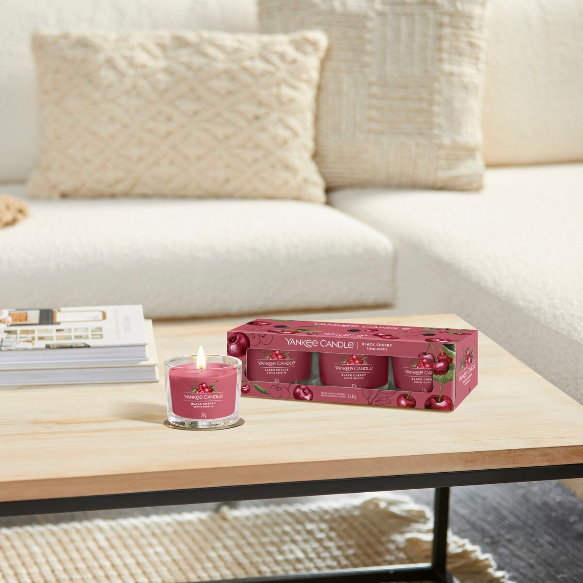 Yankee Candle mini 3-pack BLACK CHERRY