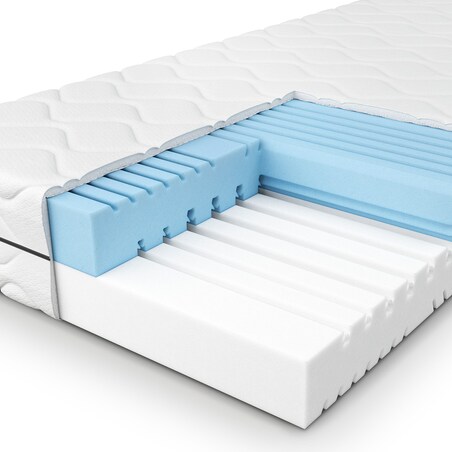 Materac 90x200 twardy piankowy FIRMFLEX marki PAN MATERAC