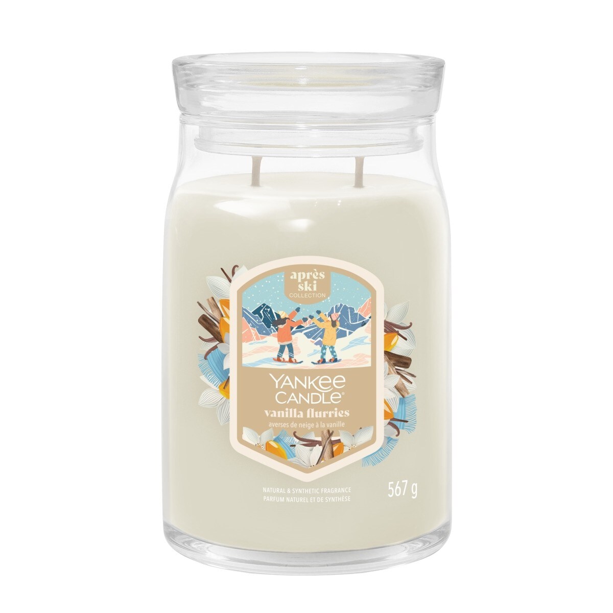 YC SIGNATURE – Świeca duża VANILLA FLURRIES