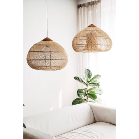 Lampa wisząca Evi naturalny Monnarita