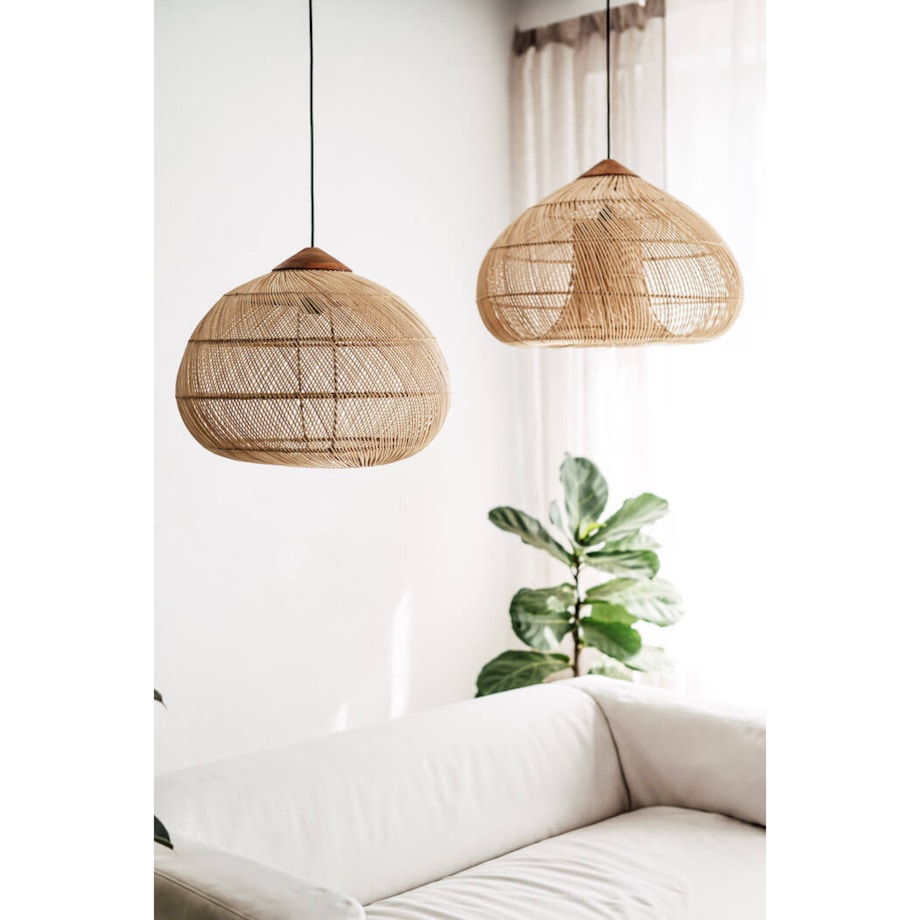 Lampa wisząca Evi naturalny Monnarita