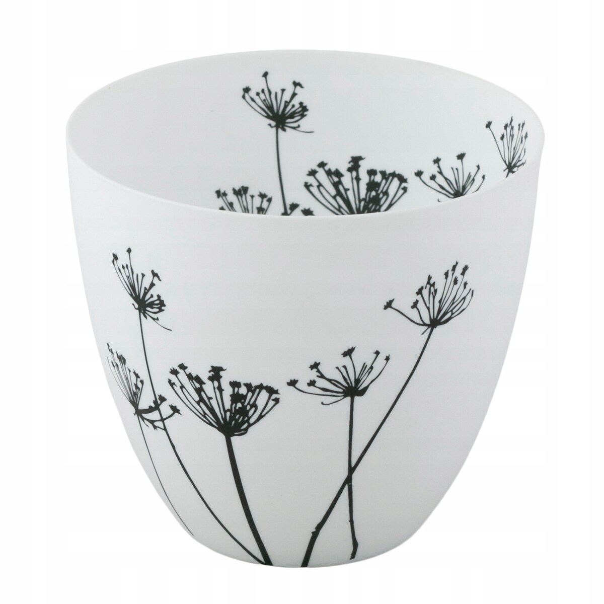 ŚWIECZNIK tealight KWIATY ceramika