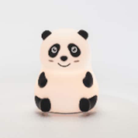 Innogio GIOpanda silikonowa lampka nocna dotykowa dla dzieci LED 8 kolorów ładowana