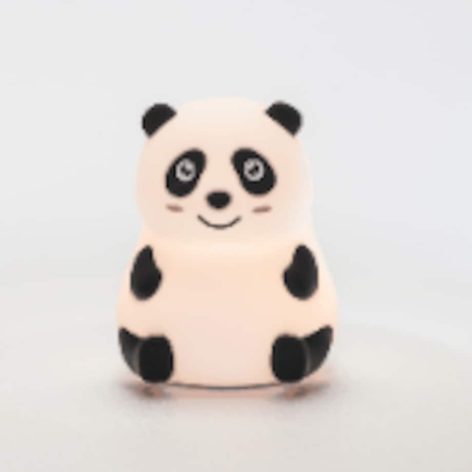 Innogio GIOpanda silikonowa lampka nocna dotykowa dla dzieci LED 8 kolorów ładowana