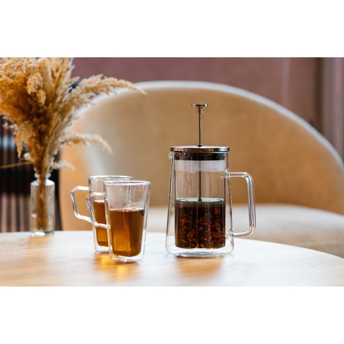 Zaparzacz do herbaty 1000 ml Diva srebrny mat 29279