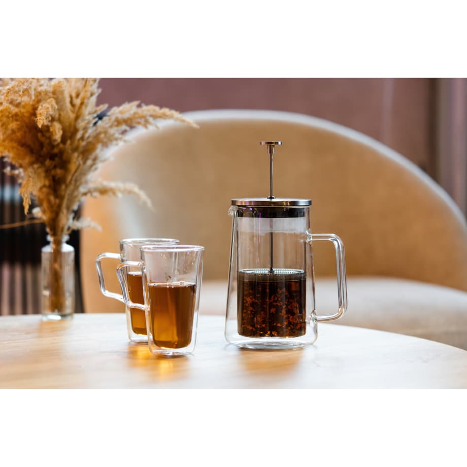 Zaparzacz do herbaty 1000 ml Diva srebrny mat 29279