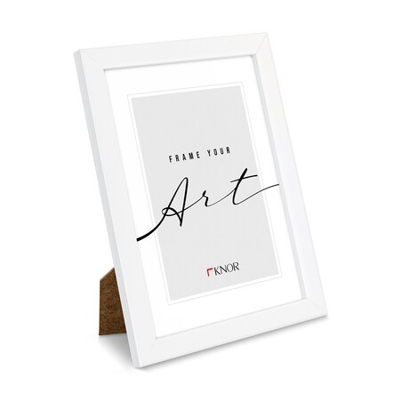 Ramka, biały, 18x24, ramki na zdjęcia, Knor - ramki do zdjęć