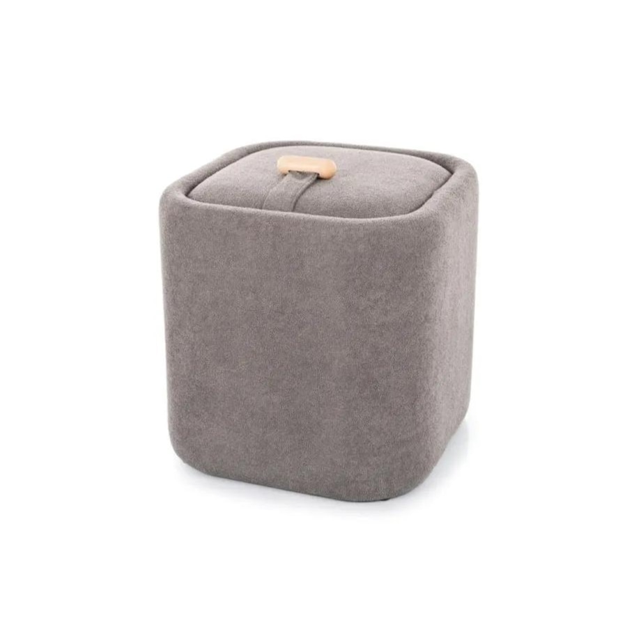 Pufa NAP ze schowkiem szara