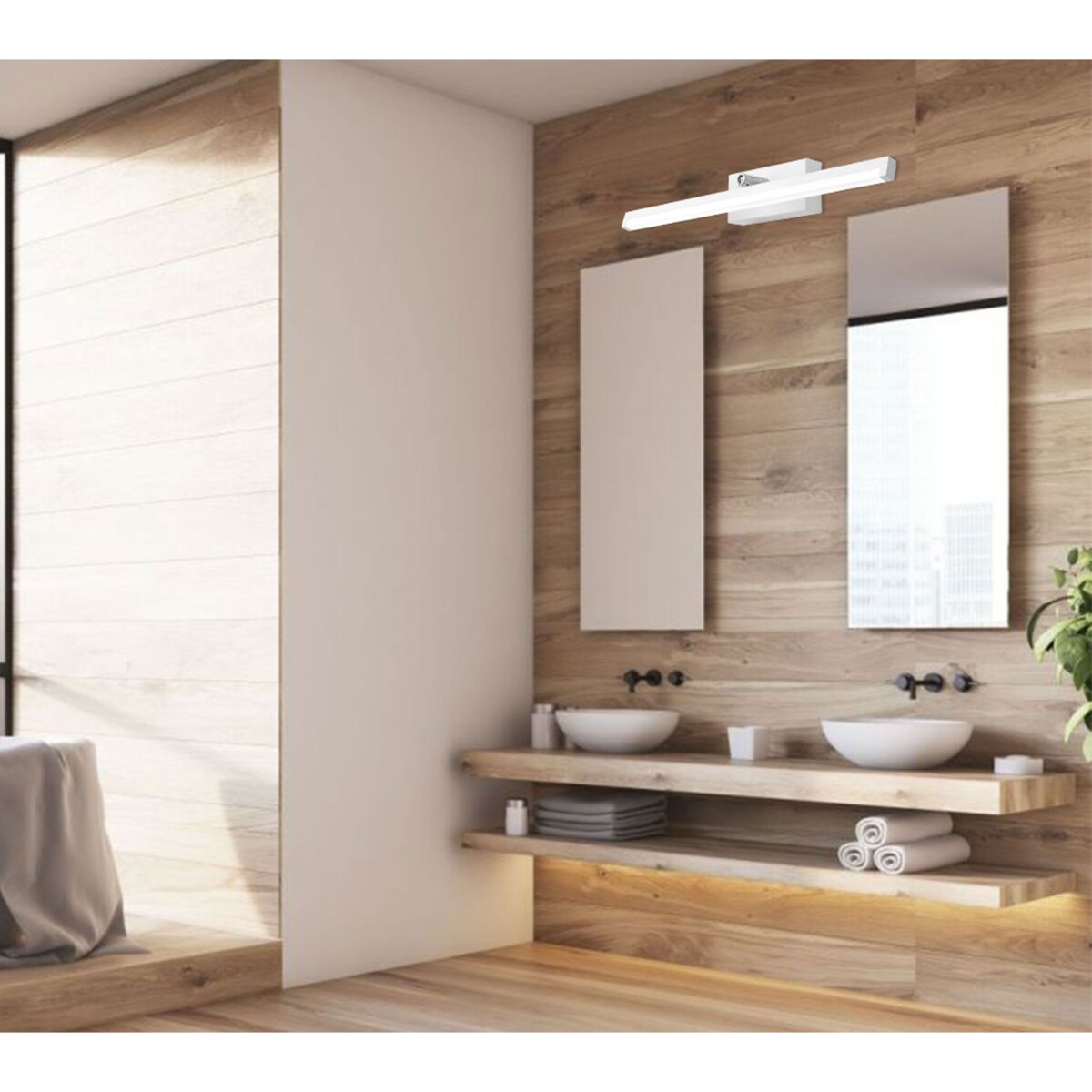 Kinkiet Led App374-1W 50Cm Biały, Metal