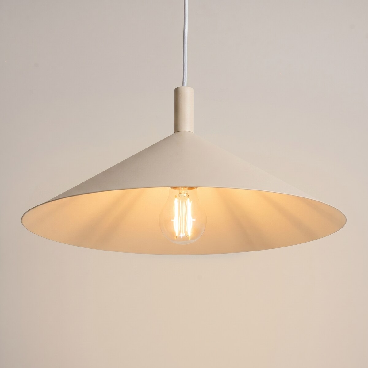 Lampa wisząca NOX 40 beżowa