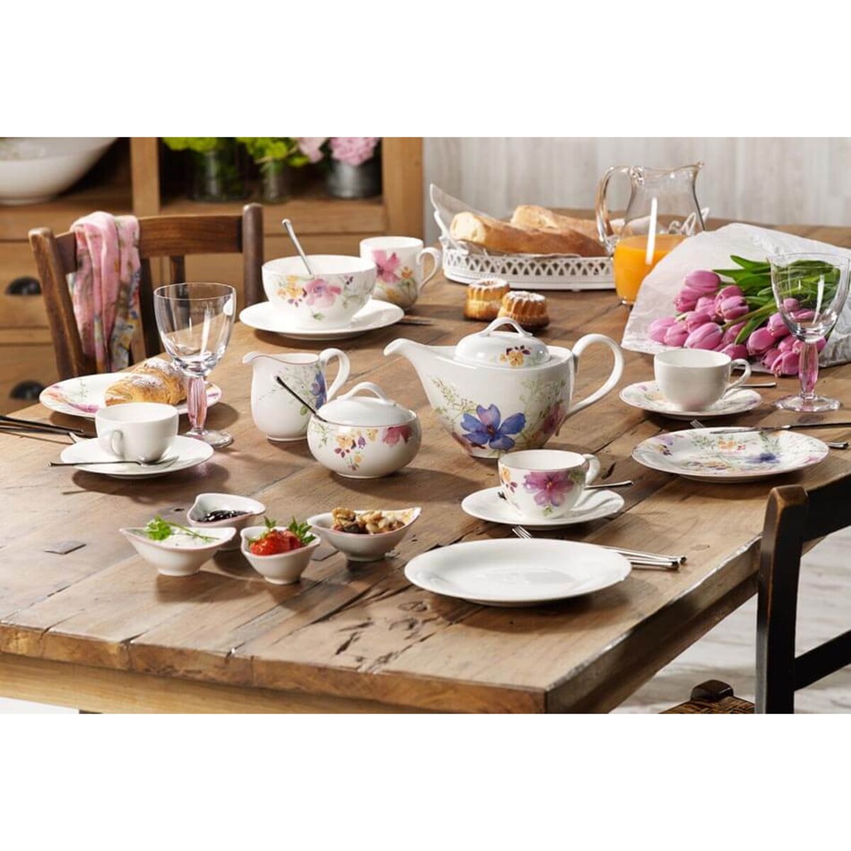 Talerz okrągły gourmet Mariefleur Basic, 30 cm, Villeroy & Boch