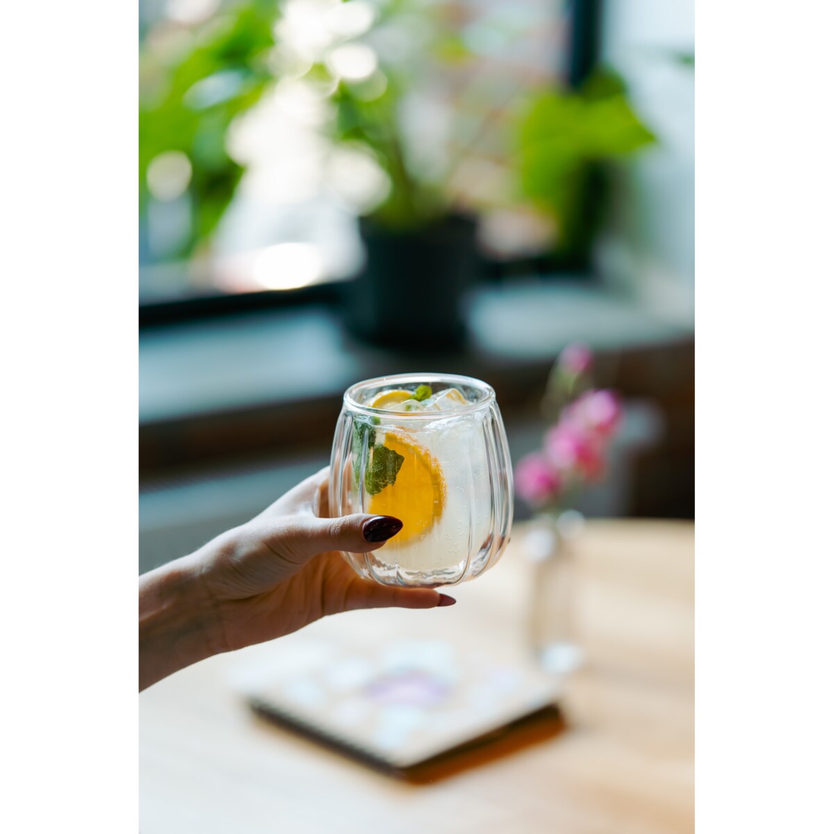 Komplet 2 szklanek niskich Tulip 250 ml 8982