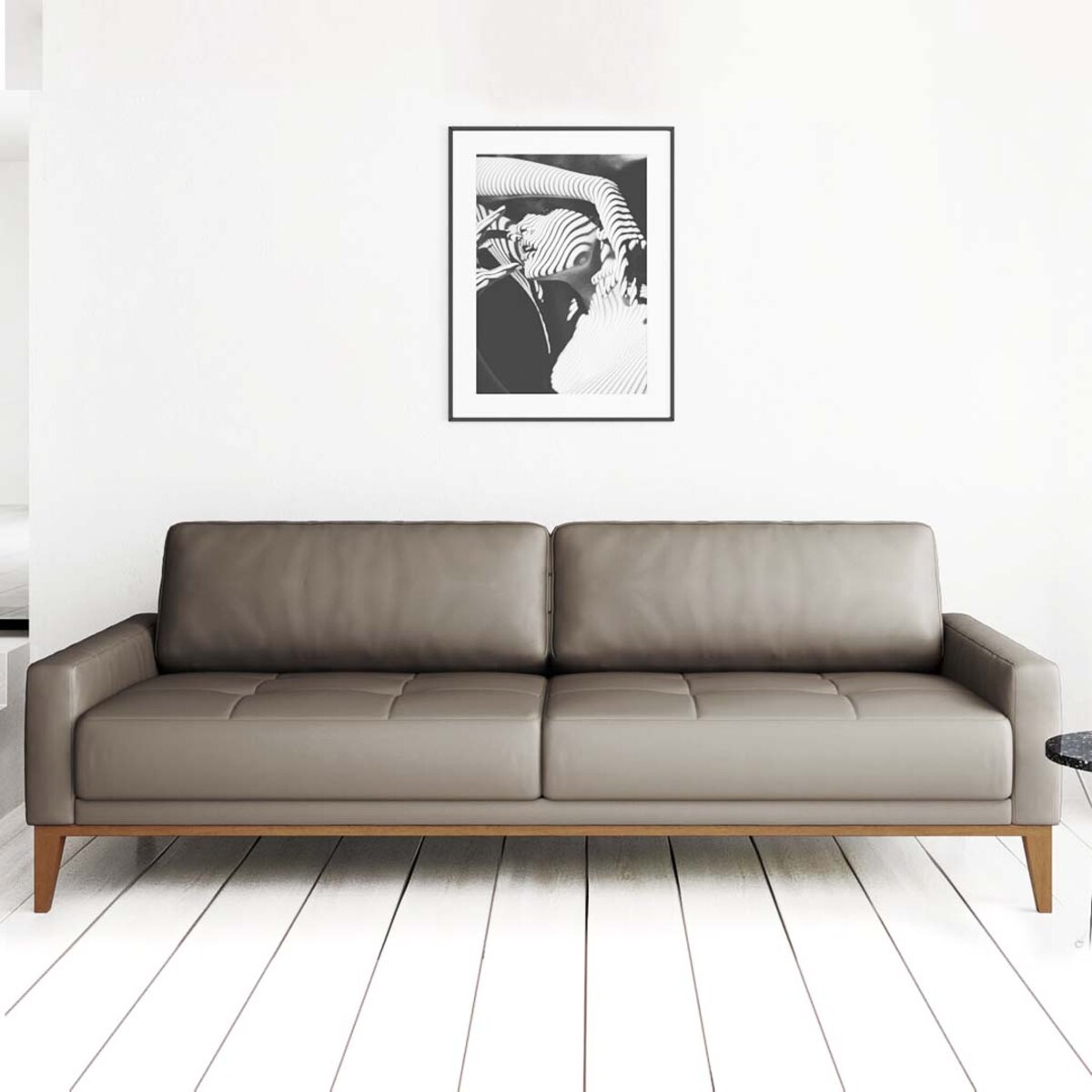 Sofa 3-osobowa Musso - jasnoszara