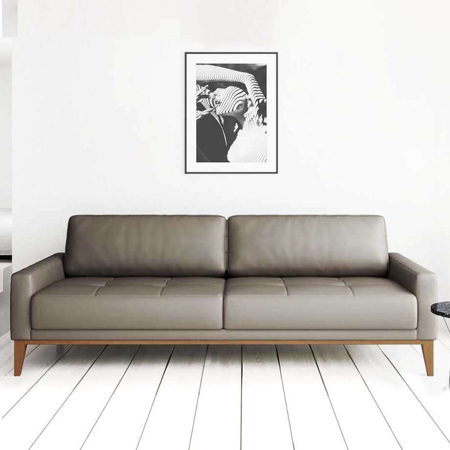 Sofa 3-osobowa Musso - jasnoszara