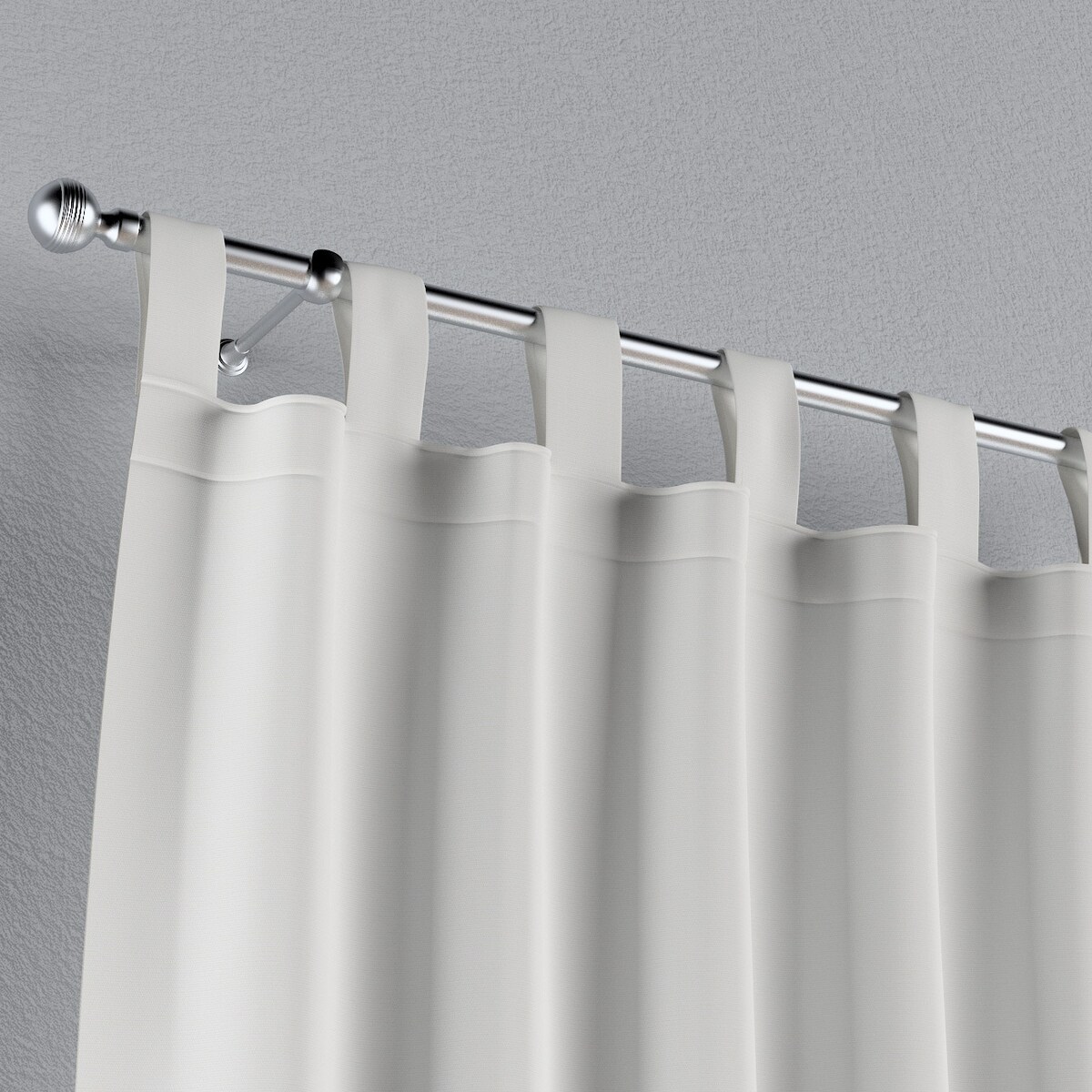 Zasłona na szelkach 1 szt. 130x245 biały