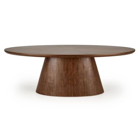 Stół owalny VAGNER 220x98 orzech