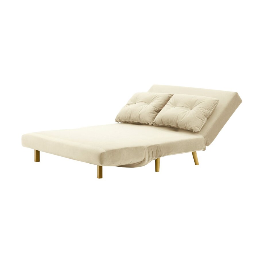 Sofa rozkładana Flic 120 cm-Velluto 2-like oak